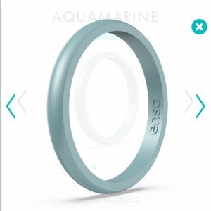 Aquamarine Hale Enso Ring Size 7